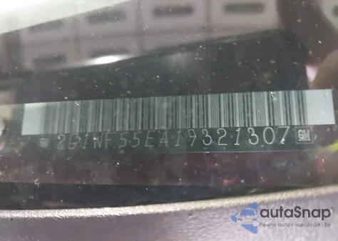 2001 Chevrolet Impala from USA, damaged, VIN 2G1WF55E419321307